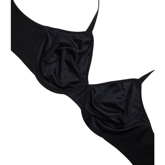 🆕WACOAL Back Appeal Non-padded Seamless Underwire Bra 36C Black #855303 - Picture 8 of 13